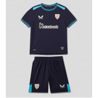 Otroški Nogometni dresi Athletic Bilbao Gostujoči 2025-26 Kratek Rokav (+ Kratke hlače)